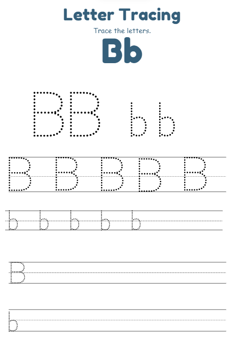 Alphabet Tracing Workbook for Kids (Ages 4–6) | 25+ Printable Pages | Learn Letters & Handwriting | Instant PDF Download