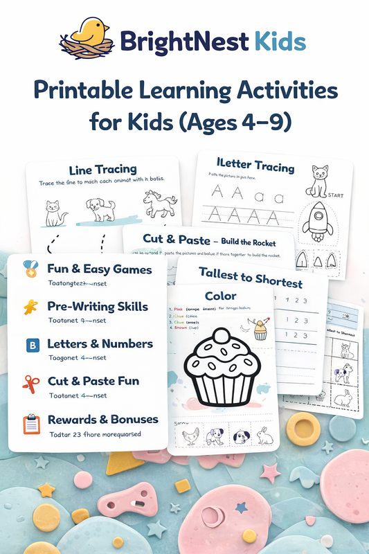 Ultimate Learning Workbook Bundle (Ages 4–9)